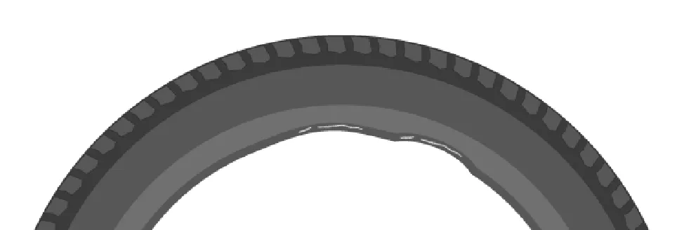 Reifen mit Einschnitt an der Wulstsohle